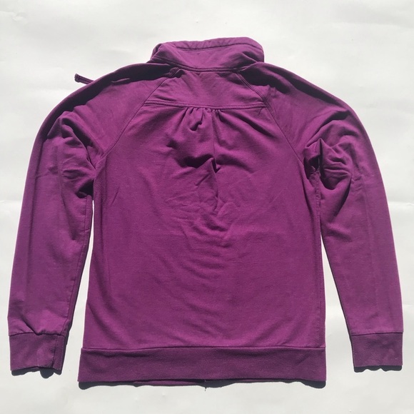 Champion Women’s Zip Up Sweatshirt Berry Medium - Picture 3 of 7